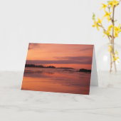 Higgins Beach Sunrise Greeting Kaart (Gele Bloem)