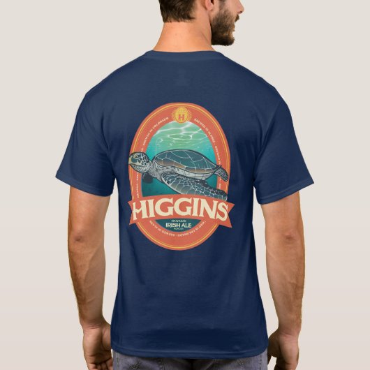 Higgins Brewery - Hawaii T-shirt (Achterkant)