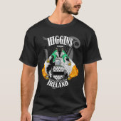 Higgins Crest Coat of Arms *Add Location* T-Shirt (Voorkant)