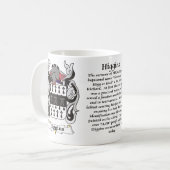 Higgins Family Coat of Arms mok (Voorkant links)