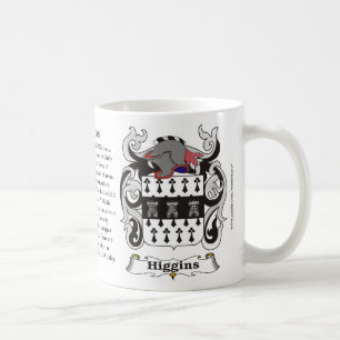 Higgins Family Coat of Arms Mok