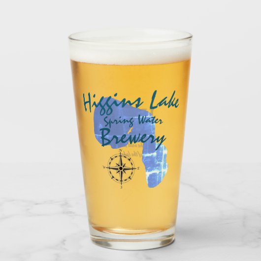 Higgins Lake Brewery Glas (Voorkant gevuld)
