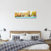 Higgins Lake huis nr. 36 Canvas Afdruk (Insitu (Slaapkamer))