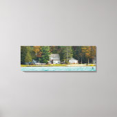 Higgins Lake huis nr. 64 Canvas Afdruk (Voorkant)