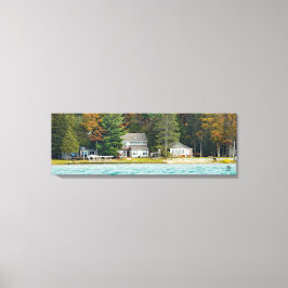 Higgins Lake huis nr. 64 Canvas Afdruk