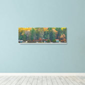 Higgins Lake huis nr. 79 Canvas Afdruk (Insitu (Houten vloer))