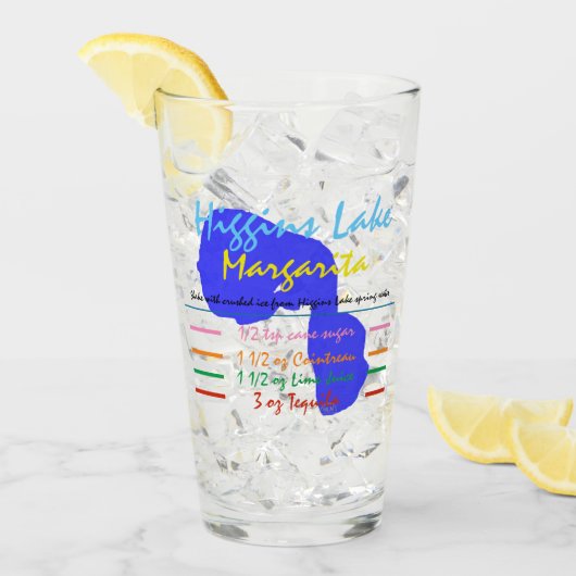 Higgins Lake Margarita Glas (Voorkant ijs)