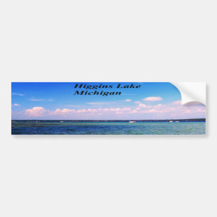 Higgins Lake Michigan Bumpersticker