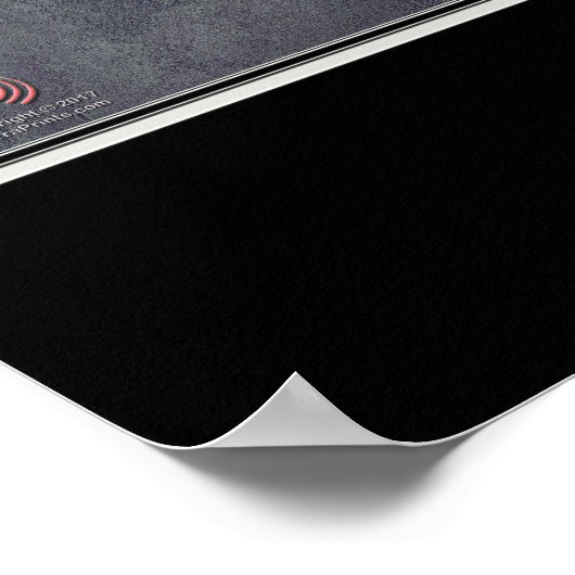 Higgins Lake Michigan Satellite Poster Map (Hoek)