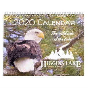 Higgins Lake Natuur 2020 Agenda c Kalender