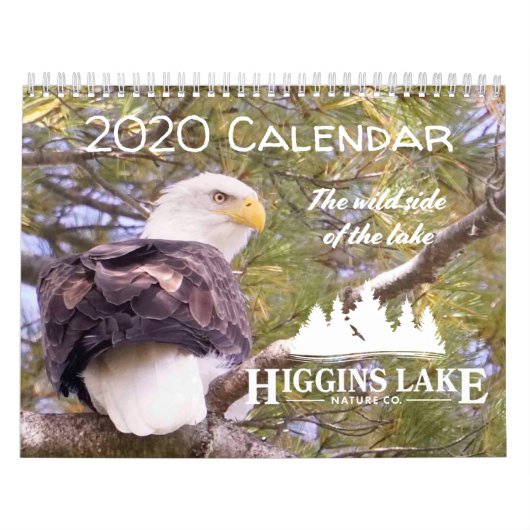 Higgins Lake Natuur 2020 Agenda c Kalender (Hoes)