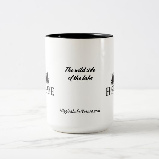 Higgins Lake Natuur Co. Tweekleurige Koffiemok (Center)