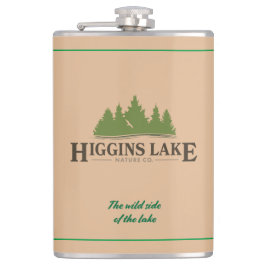 Higgins Lake Natuur-kolf Heupfles