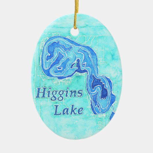 Higgins Lake Ornament (Voorkant)