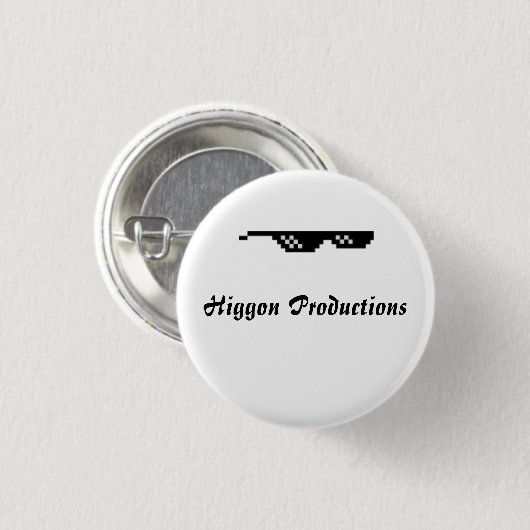Higgon Productions 1¼ Inch Round Button (Voorkant /achterkant)