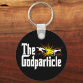 Higgs Boson Het Goddeeltje - Grappige Fysica Nerd Sleutelhanger (Voorkant)