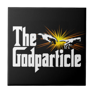 Higgs Boson Het Goddeeltje - Grappige Fysica Nerd Tegeltje