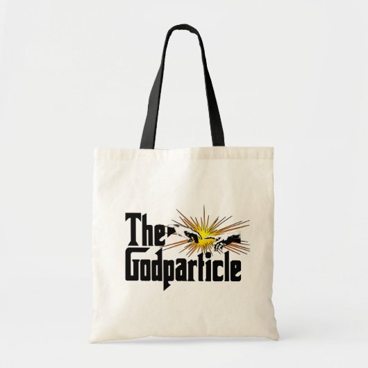 Higgs Boson Het Goddeeltje - Grappige Fysica Nerd Tote Bag (Voorkant)