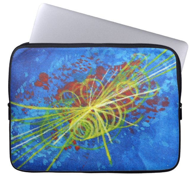 Higgs Boson laptophoes Laptop Sleeve (Voorkant)