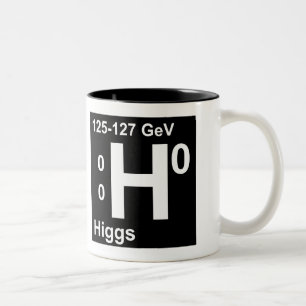 Higgs Boson (linkshandig) Tweekleurige Koffiemok