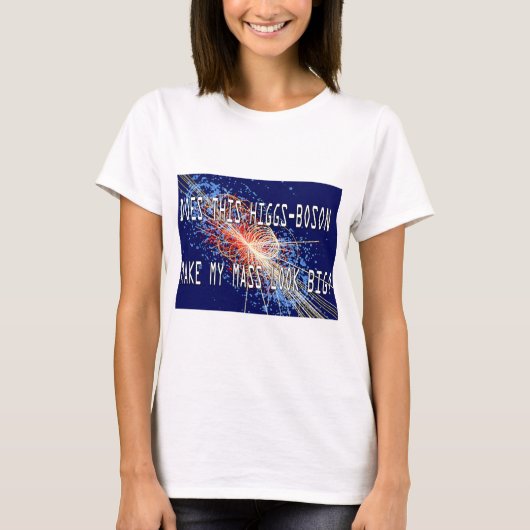 Higgs-Boson Mass T-shirt (Voorkant)