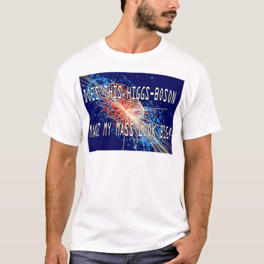 Higgs-Boson Mass T-shirt (Voorkant)