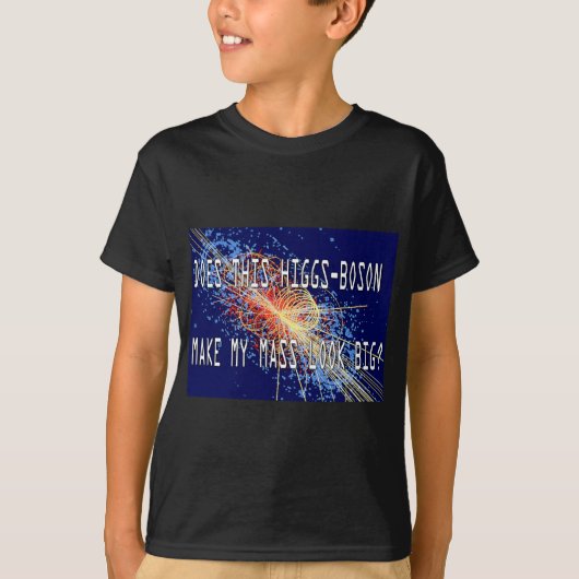 Higgs-Boson Mass T-shirt (Voorkant)