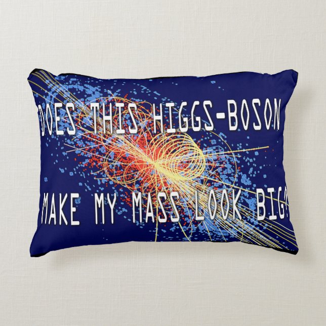 Higgs-Boson Massa Accent Kussen (Voorkant)