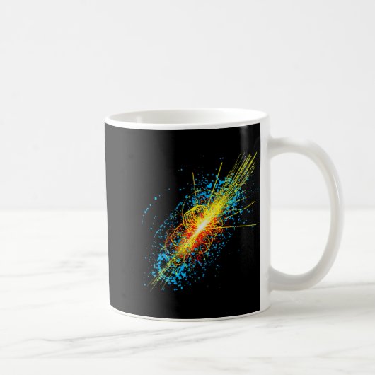 Higgs Boson Particle Quantum Theory Sci Fi Shirt F Koffiemok (Rechts)