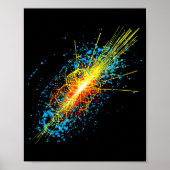 Higgs Boson Particle Quantum Theory Sci Fi Shirt F Poster (Voorkant)