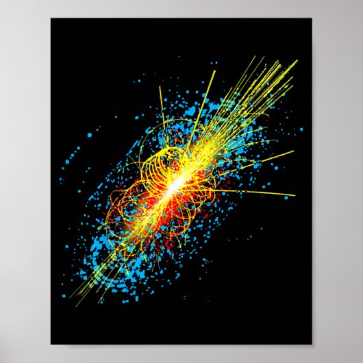 Higgs Boson Particle Quantum Theory Sci Fi Shirt F Poster (Voorkant)