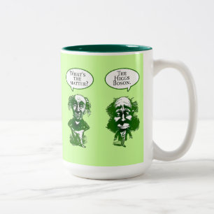 Higgs Boson Physics Humor Gifts Tweekleurige Koffiemok
