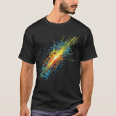 Higgs Boson Quantum Particle Collision Art T-shirt (Voorkant)