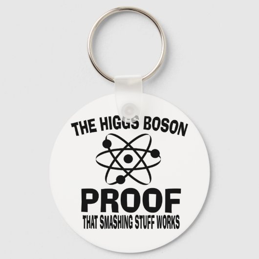 Higgs Boson Smashing Stuff Works Sleutelhanger (Voorkant)