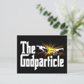 Higgs Boson The Godparticle - Funny Physics Nerd Briefkaart (Staand voorkant)
