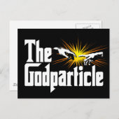 Higgs Boson The Godparticle - Funny Physics Nerd Briefkaart (Voorkant / Achterkant)