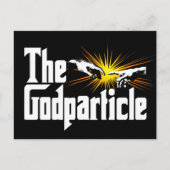 Higgs Boson The Godparticle - Funny Physics Nerd Briefkaart (Voorkant)