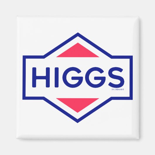 HIGGS Fridge Magnet (Voorkant)