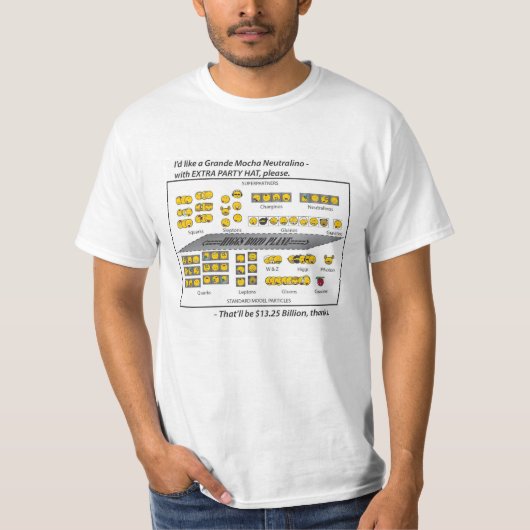 Higgsbosons voor dioten t-shirt (Voorkant)