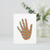 HIGH5 Highfive Hand Party Giveaway GIFTS Bless Briefkaart (Staand voorkant)