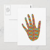 HIGH5 Highfive Hand Party Giveaway GIFTS Bless Briefkaart (Voorkant / Achterkant)