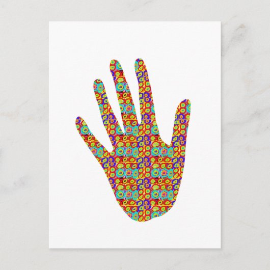 HIGH5 Highfive Hand Party Giveaway GIFTS Bless Briefkaart (Voorkant)