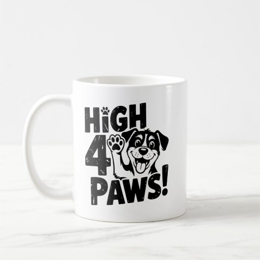 High 4 Paws Dog Koffiemok (Links)