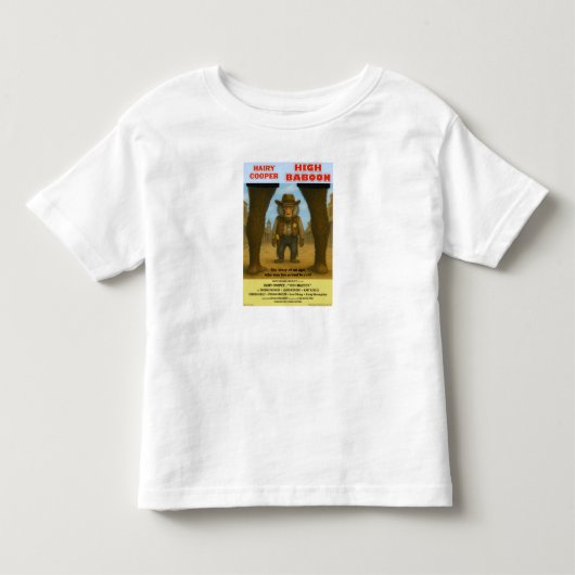 High Baboon Filmparodie Kinder Shirts (Voorkant)