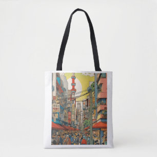 High Bazar Market 3D Design _Style Mode 1 Tote Bag