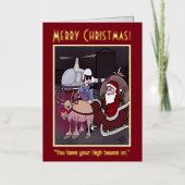 High Beams Folie Vakantie Groet Kaart (Voorkant)