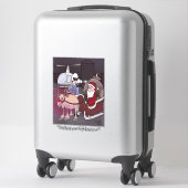 High Beams Holiday Custom Cut Stickers (Koffer)