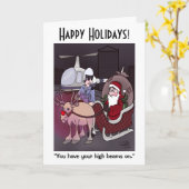 High Beams Holiday Kaart (Gele Bloem)