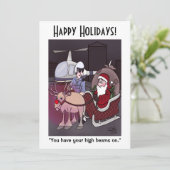 High Beams Vakantie Plat Kaart (Staand voorkant)