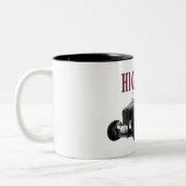 High Boy Tweekleurige Koffiemok (Links)